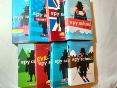 Spy School Stuart Gibbs Books 1-7, 9 LOT