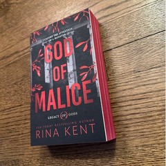 *Signed* God Of Malice By Rina Kent Deluxe Edition Paperback