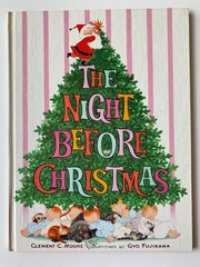 NIGHT BEFORE CHRISTMAS~Clement Moore~GYO FUJIKAWA~1961 HC~Grosset Dunlap~