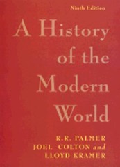 A History of the Modern World: Ninth Edition by R R Palmer: Used