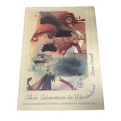 Alice’s Adventures In Wonderland Lewis Carroll Salvador Dali Hardcover Book