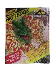 Jurassic Park 30th Anniversary Art with Edge Book, 28 Pages,Poster, New