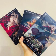 3 Books Set The War of Lost Hearts Series Indie PAPERBACK by (Carissa Broadbent)