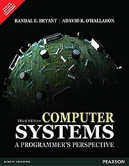 Computer Systems: A Programmer’s Perspec David R. O’Hallaron Rand