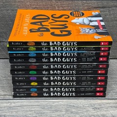 Lot of 10 The Bad Guys Paperback Books Aaron Blabey Scholastic #1,2,4,10-16