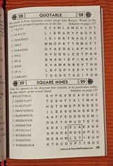 Lot of 3 Penny Press Penny’s Finest Super Word Search Seek Puzzle Books Variety