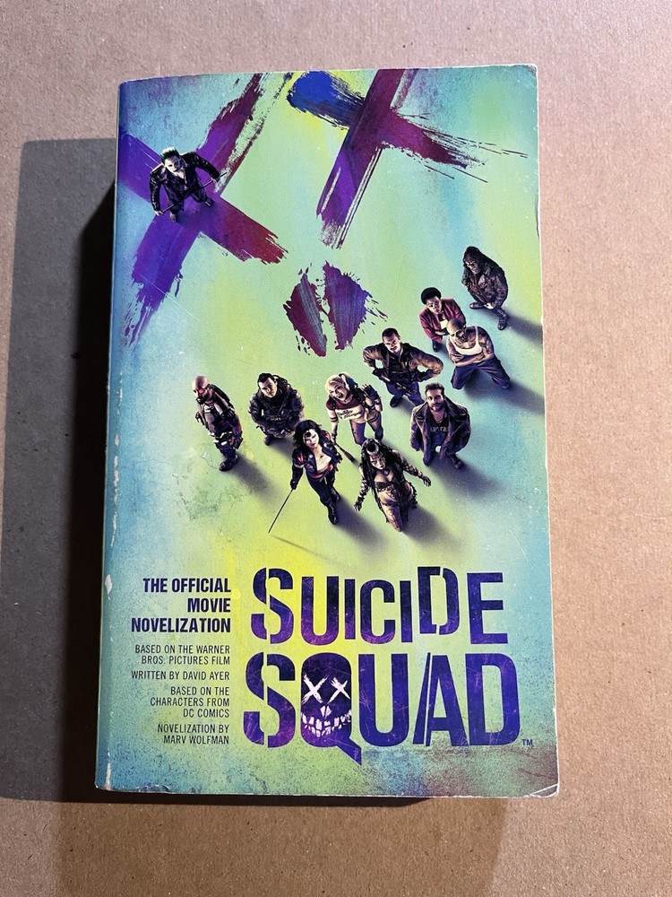 SUICIDE SQUAD by Marv Wolfman 2016 Titan paperback DC COMICS MOVIE TIE IN