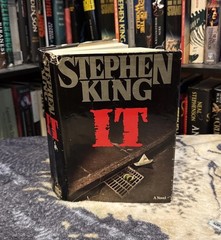 “It” by Stephen King (1986, Hardcover) First Edition/BCE Print, ROUGH Cond.