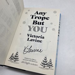 Any Trope but You by Victoria Lavine AFTERLIGHT SIGNED SPECIAL EDITION