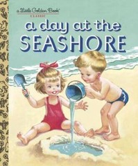 A Day at the Seashore (Little Golden Book) – Hardcover – GOOD