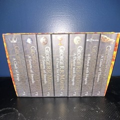 George R.R. Martin A Song of Ice and Fire Fantasy Novel Box Set (English)
