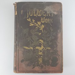 Antique Bulwers Works Volume VIII (8) By Edward Bulwer Lytton Hardcover