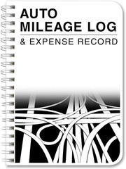 Mileage Log Book Auto Mileage Expense Record Notebook for Taxes – 126 Pages – 5′