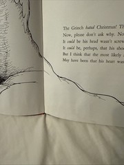 “How The Grinch Stole Christmas” Dr. Seuss Hardcover 1985, 10 1/4 x 8 1/4
