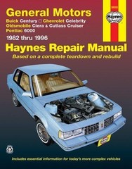 General Motors A-cars automotive repair manual Haynes 1996 Paperback [VG]