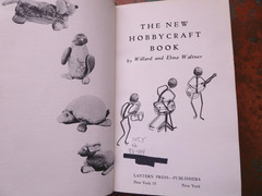 The New Hobbycraft Book 1963 Boys Life Crafts Waltner Camps Home Schools Teacher