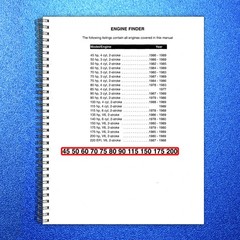 MERCURY 45 50 60 70 75 80 90 115 150 175 200 Service Manual 1977-1989 – BOUND