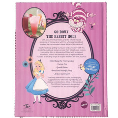 Alice in Wonderland The Official Cookbook Disney 50+ Topsy-Turvy Recipes Elena C