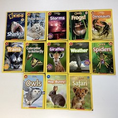 National Geographic Level 1 & 2 Readers Kindergarten 1st 2nd Grade 11 Book Lot