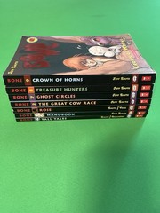 Bone Series Books By Jeff Smith Paperback Lot Of 7