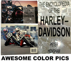 The Encyclopedia Of The Harley-Davidson Motorcycle Softcover Book, Peter Henshaw