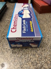 Chemistry Flash Cards – 1000 Cards : A QuickStudy Reference Tool by Mark Jackson