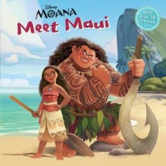Meet Maui (DIsney Moana) (Pictureback(R)) – Paperback – GOOD