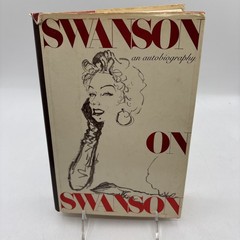 Swanson on Swanson by Gloria Swanson (1980) HC w/jacket – 1st Edition VINTAGE