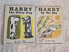 Lot of 2 Vintage Hardcover Harry Books: Harry the Dirty Dog & Harry by the Sea