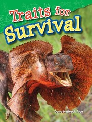 Traits for Survival – Dona Herweck Rice – Very Good – See condition notes