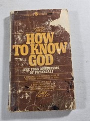 How To Know God by Swami Prabhavananda 1969 Vedanta Yogi Yoga Hinduism Vintage