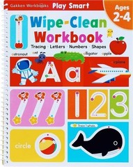 Gakken Early Childhood Experts Play Smart Wipe-Clean Workbook (Spiral Bound)