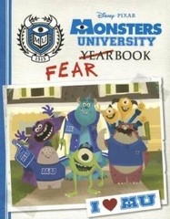 Monsters University Fearbook – Hardcover By Disney Book Group – GOOD