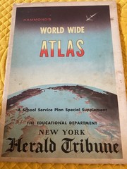 HAMMOND’S WORLD WIDE ATLAS SUPPLEMENT (STAPLE BOUND 7 X 10 1/4 INCH)