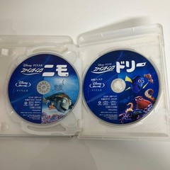 Finding Nemo & Dory Blu-ray Disc Set Disney Pixar 3枚組, No Scratches
