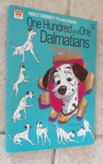 Vtg 1960 Disney One Hundred and One Dalmatians Coloring Book 60 PAGES 1045-42