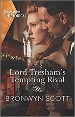 Lord Tresham’s Tempting Rival: A – Paperback, by Scott Bronwyn – Very Good