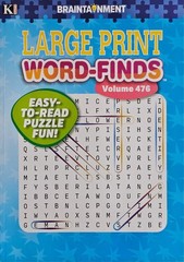 5 New Large Print Word-Finds Puzzle Books Kappa Games Vol #452-478 ~ Search,Hunt