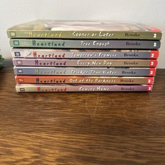 Lot of 7 Heartland books by Lauren Brooke 1 and 7-12 Young Adult Horse Reads