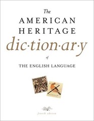 The American Heritage Dictionary of the English Language Hardcove