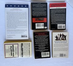 Lot Of 6 Military/War Paperback Books / Novels Fair-good Pre Owned 2lb 6.1oz