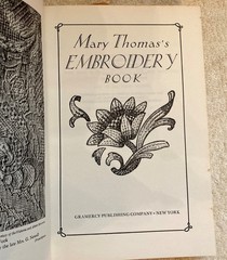 Mary Thomas’s Embroidery Book Published 1936 Hardback Grammercy Publ 289 Pages