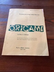 ORIGAMI ~ by Harry C. Helfman • Paperback Book • 24 Pages © 1960