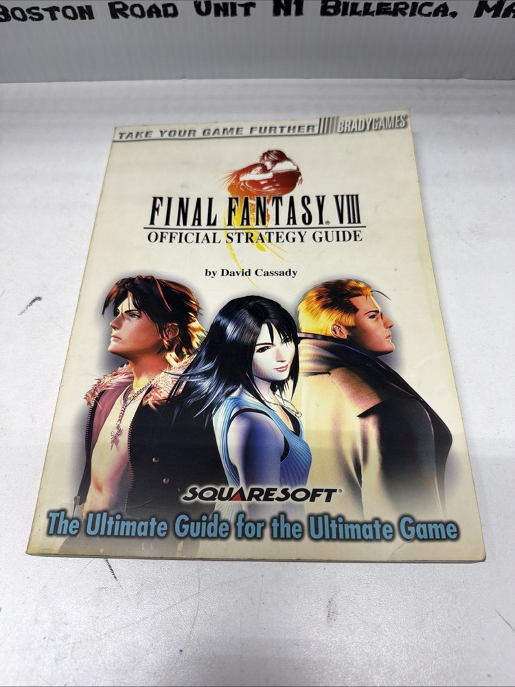 Final Fantasy VIII Official Strategy Guide by BradyGames David Cassady (1999)