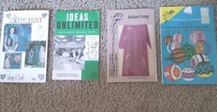 Vintage CRAFT BOOKS Kap Books/Ideas Unlimited/Backyard Friends/The Sincere Heart