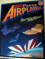 The Klutz Book of Paper Airplanes – Paperback By Doug Stillinger – VERY GOOD