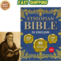 THE COMPLETE ETHIOPIAN BIBLE IN ENGLISH (Large Print, Illustrated Edition): Incl