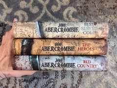 SIGNED The Great Leveler Trilogy by Joe Abercrombie – Broken Binding Special