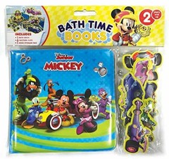 Disney Mickey Bath Time Books – Bath Book, by Phidal Publishing Inc. – Very Good
