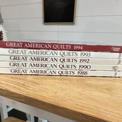 Great American Quilts Hardcover, Oxmoor House, 1988, 1990, 1992, 1993 & 1994